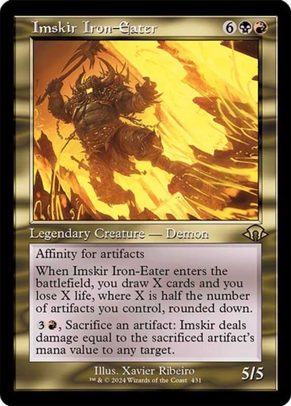 Imskir Iron-Eater (Retro Frame) (Foil)