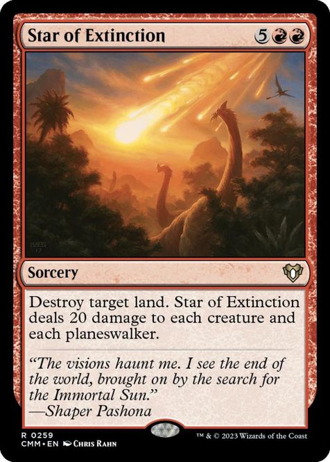 Hovedbilde Star of Extinction (foil)