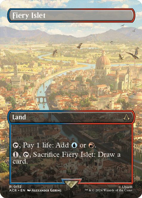 Hovedbilde Fiery Islet (Borderless)