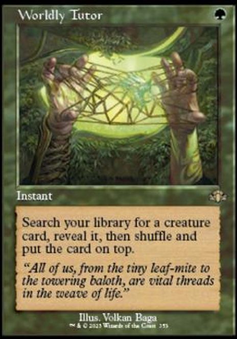 Hovedbilde Worldly Tutor (Retro Frame) ...