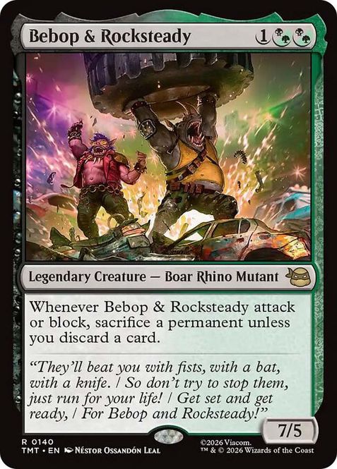 Hovedbilde Bebop & Rocksteady (Foil)
