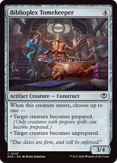 Hovedbilde Biblioplex Tomekeeper (Foil)