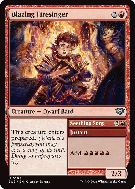 Hovedbilde Blazing Firesinger // ...