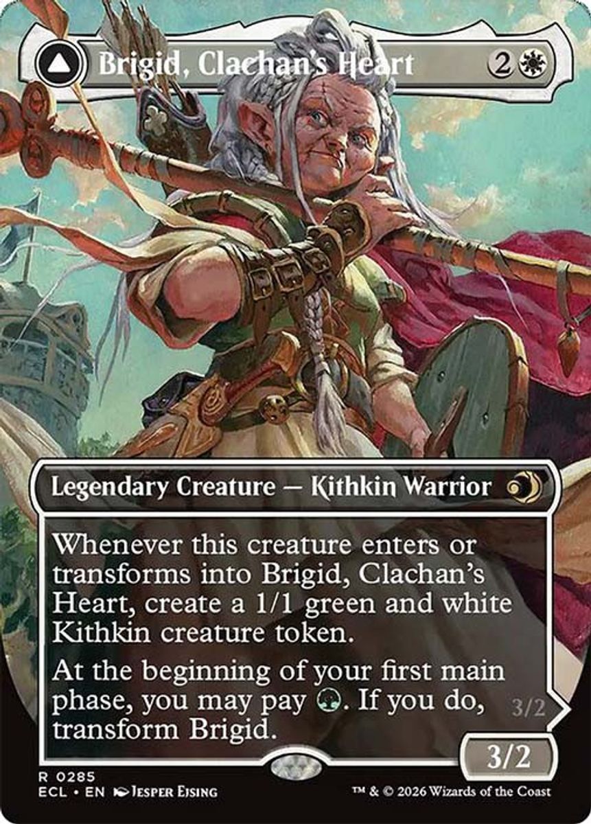 Brigid, Clachan's Heart (borderless) (Foil)
