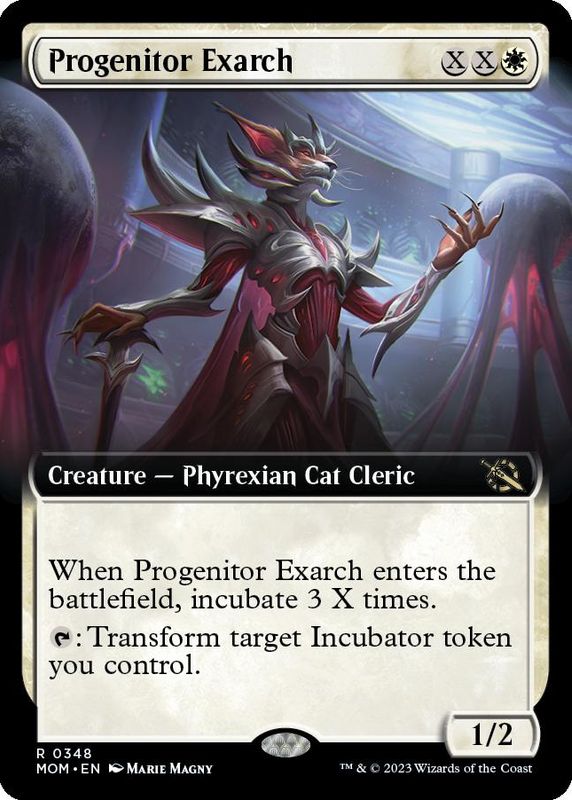 Progenitor Exarch (0348 - Extended Art) (foil)