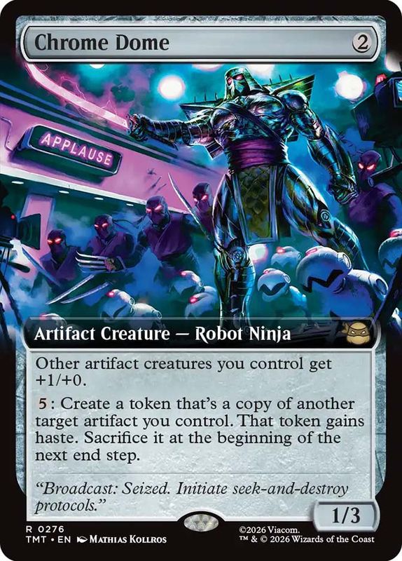 Chrome Dome (Extended Art) (Foil)