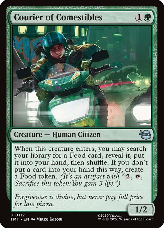 Courier of Comestibles (Foil)