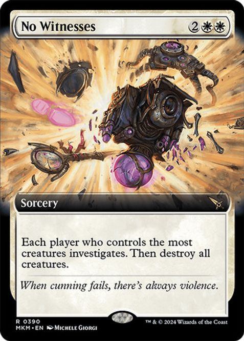 Hovedbilde No Witnesses (Extended Art)