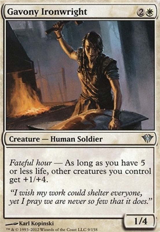 Gavony Ironwright