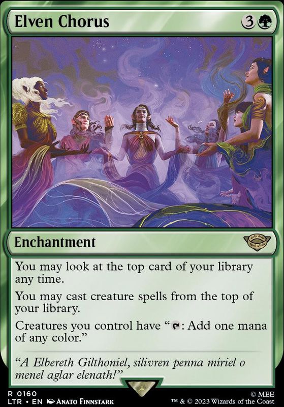Elven Chorus (foil)