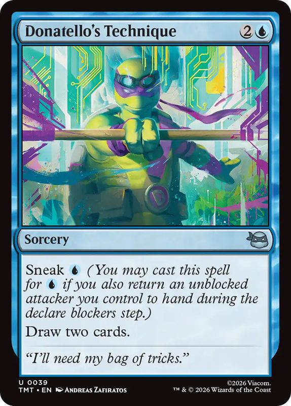 Donatello's Technique (Foil)