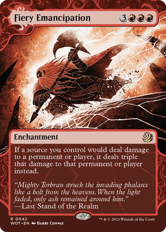 Fiery Emancipation (0042) (Foil)