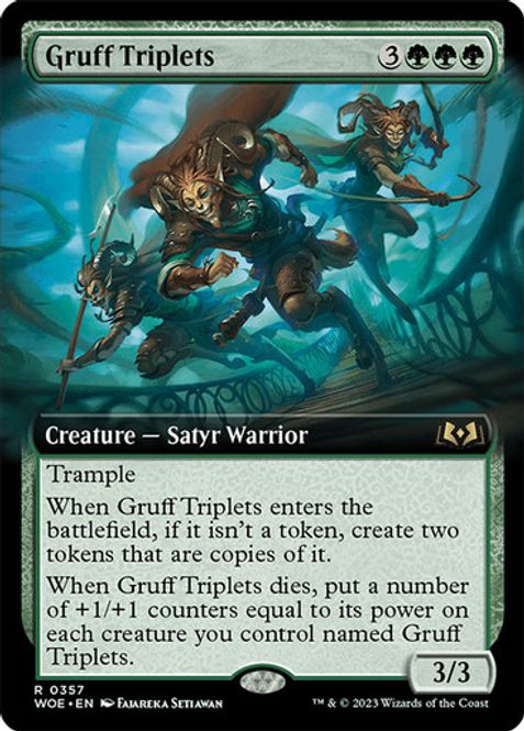 Hovedbilde Gruff Triplets (Extended Art)