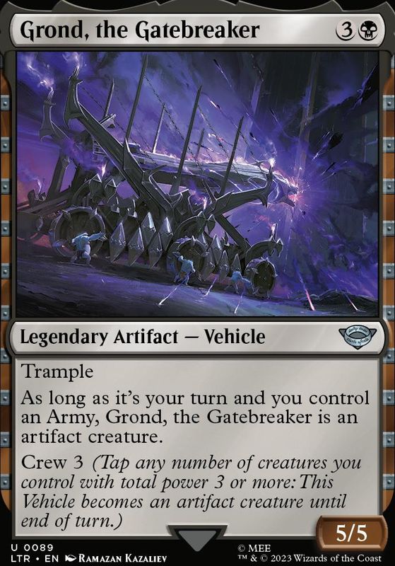 Grond, the Gatebreaker (foil)