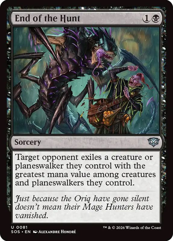 End of the Hunt (Foil)