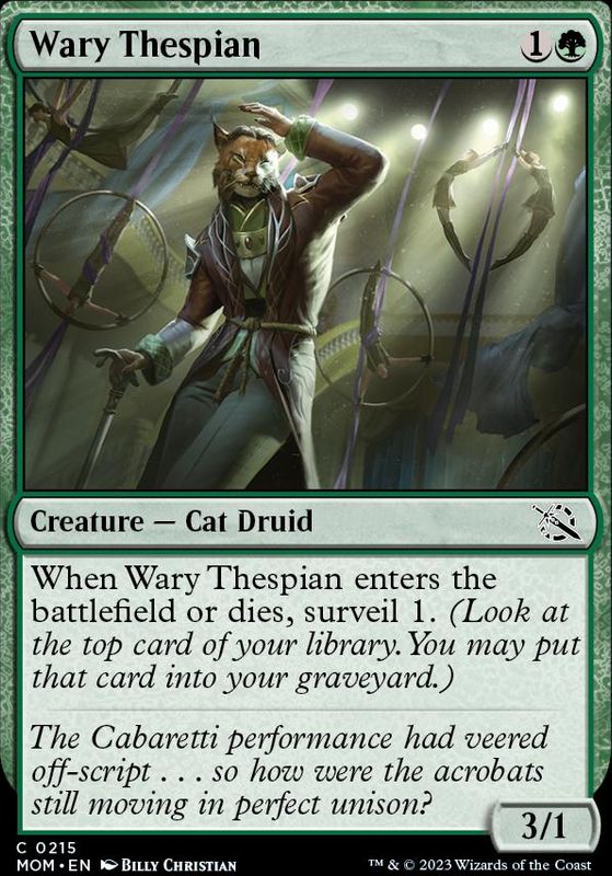 Wary Thespian (foil)