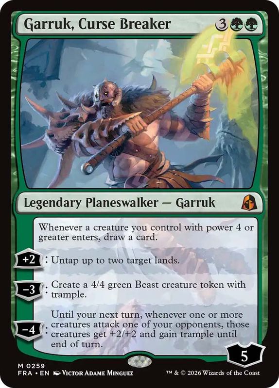 Garruk, Curse Breaker (foil)