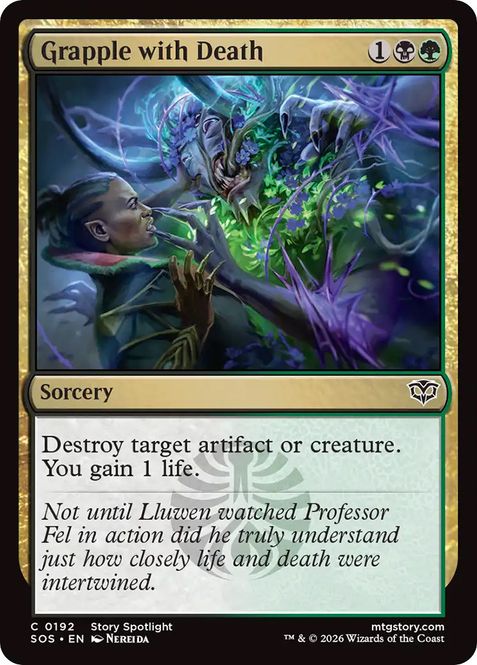 Hovedbilde Grapple with Death (Foil)