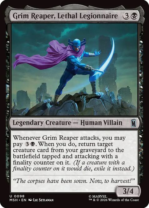 Hovedbilde Grim Reaper, Lethal ...