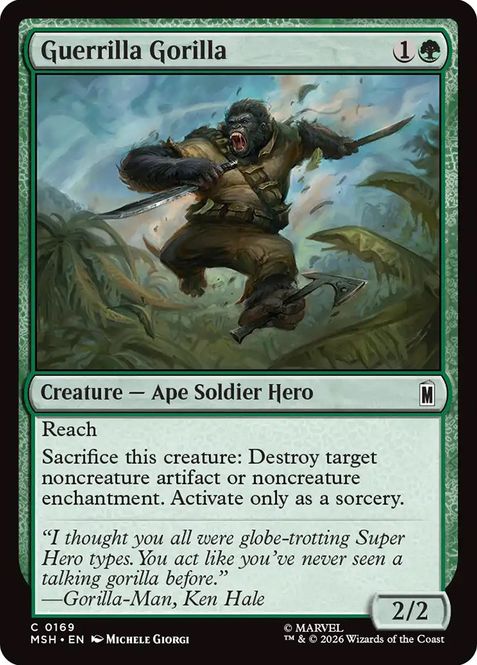 Hovedbilde Guerrilla Gorilla (Foil)