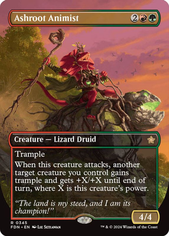 Ashroot Animist (Borderless)