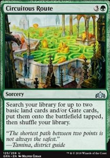 Hovedbilde Circuitous Route (Foil)