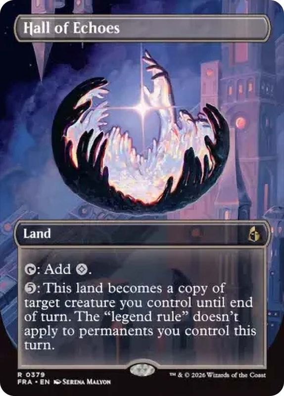 Hall of Echoes (Borderless) (foil)