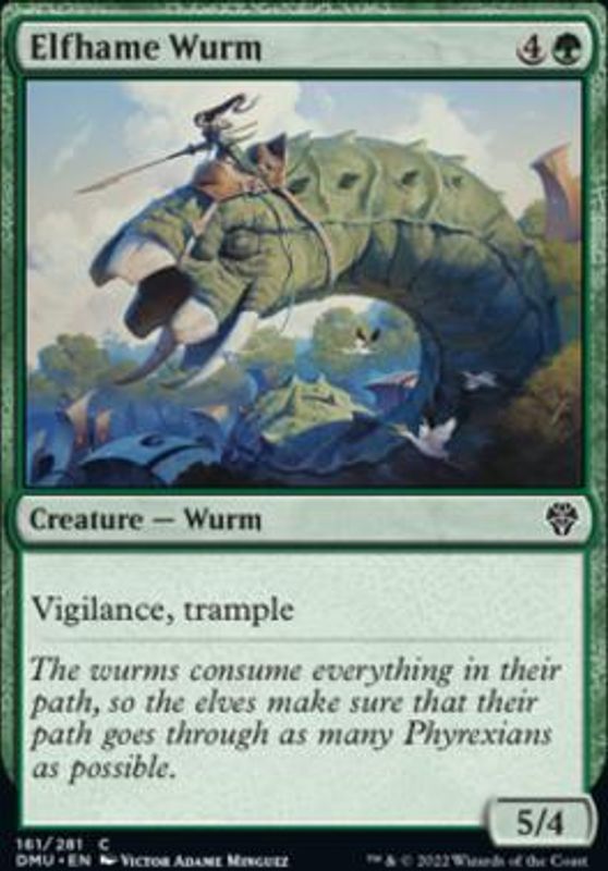 Elfhame Wurm (foil)