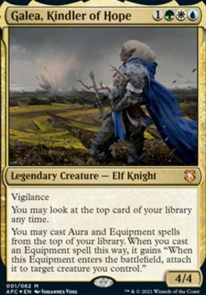 Hovedbilde Galea, Kindler of Hope (Foil)