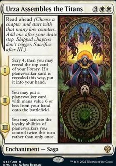 Hovedbilde Urza Assembles the Titans