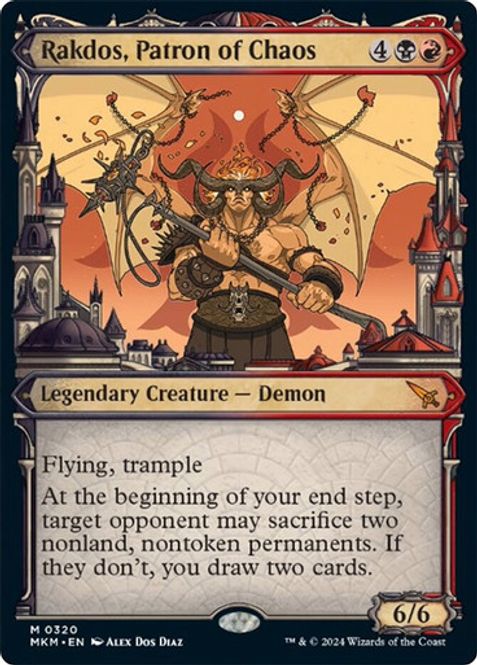 Hovedbilde Rakdos, Patron of Chaos ...