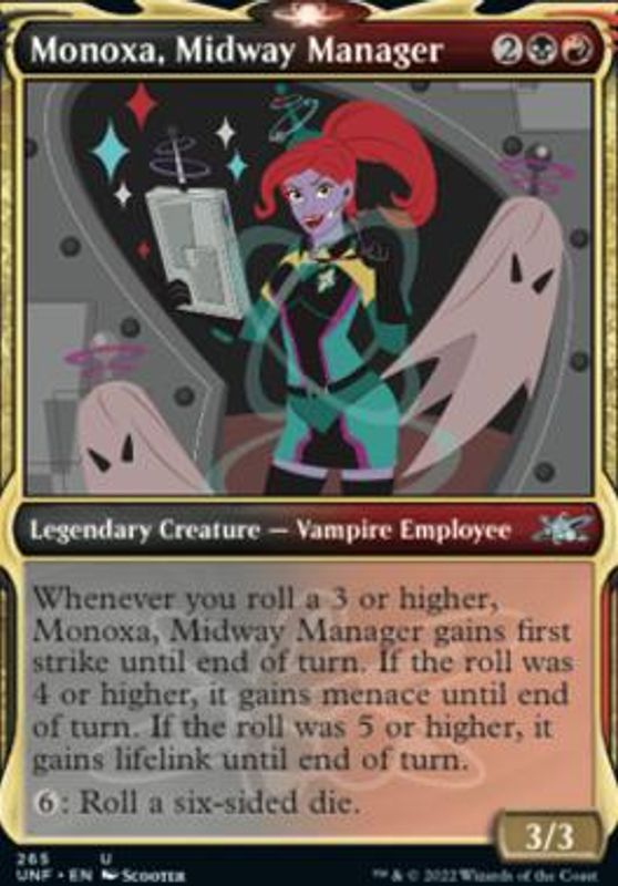Monoxa, Midway Manager (Showcase)