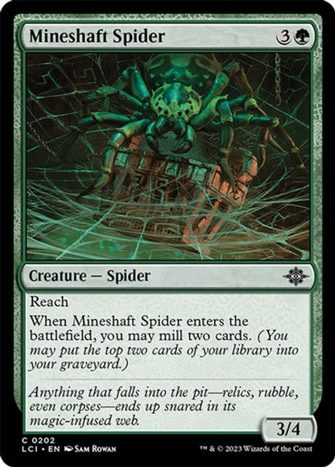 Hovedbilde Mineshaft Spider (Foil)