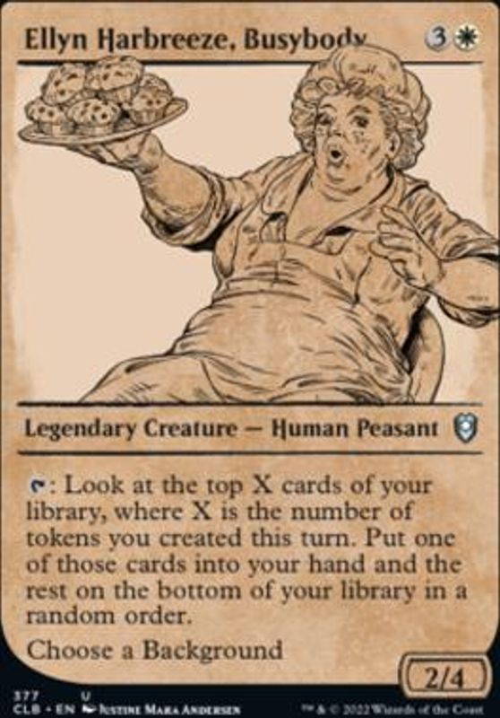 Ellyn Harbreeze, Busybody (Showcase) (foil)