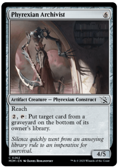 Hovedbilde Phyrexian Archivist (foil)