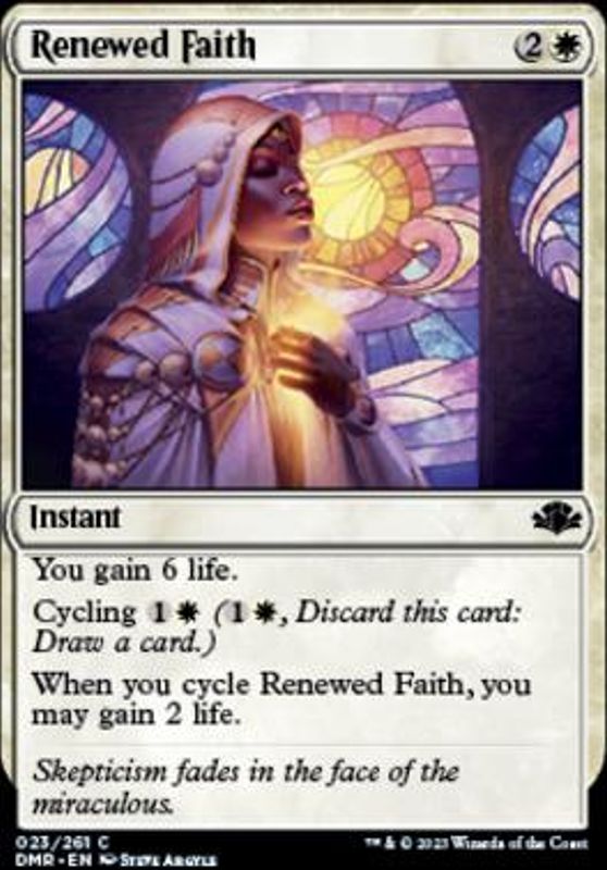 Renewed Faith (foil)