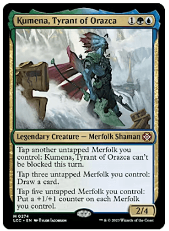 Kumena, Tyrant of Orazca