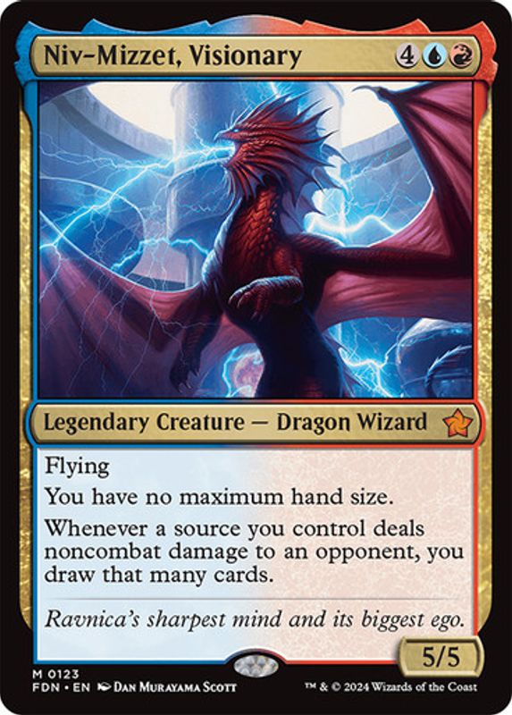 Niv-Mizzet, Visionary (Foil)