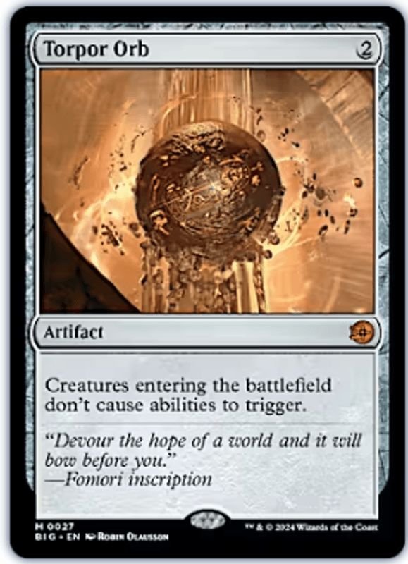 Torpor Orb