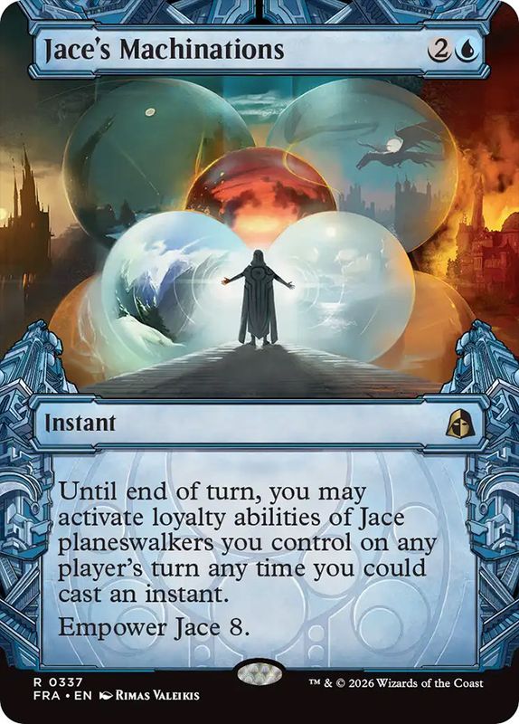 Jace's Machinations (Showcase) (foil)
