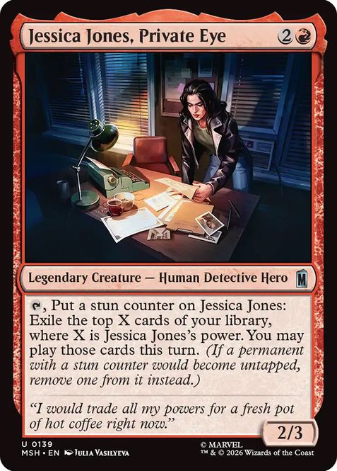 Hovedbilde Jessica Jones, Private Eye