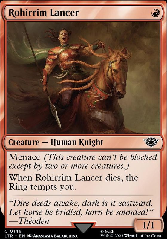 Rohirrim Lancer (foil)