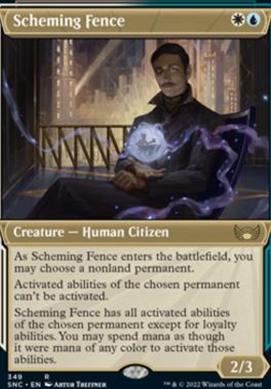Scheming Fence (Showcase)
