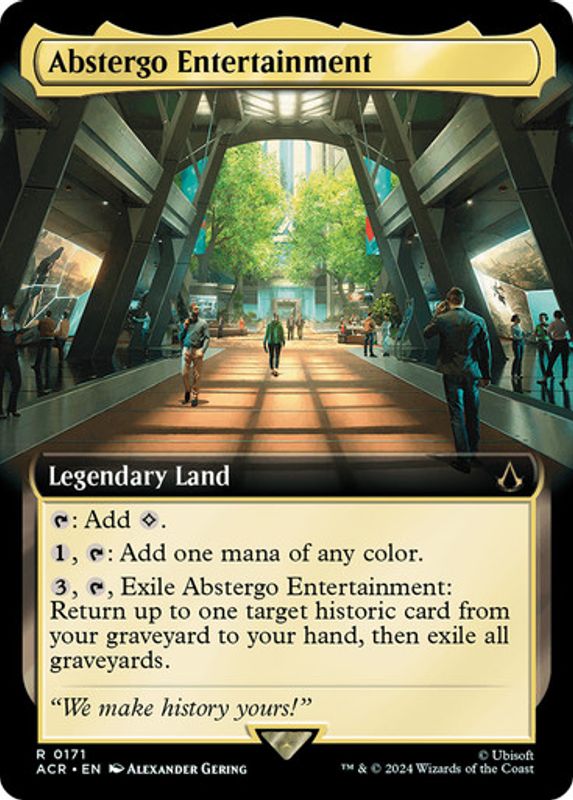 Abstergo Entertainment (Extended Art) (Foil)