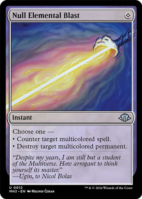 Hovedbilde Null Elemental Blast (Foil)