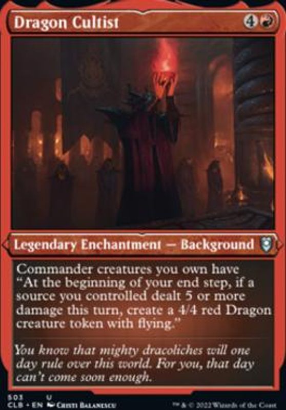 Dragon Cultist (Foil Etched)