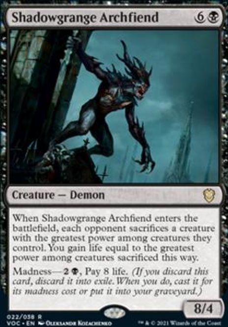 Hovedbilde Shadowgrange Archfiend