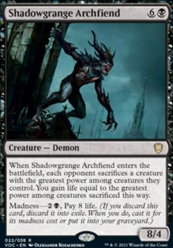 Shadowgrange Archfiend