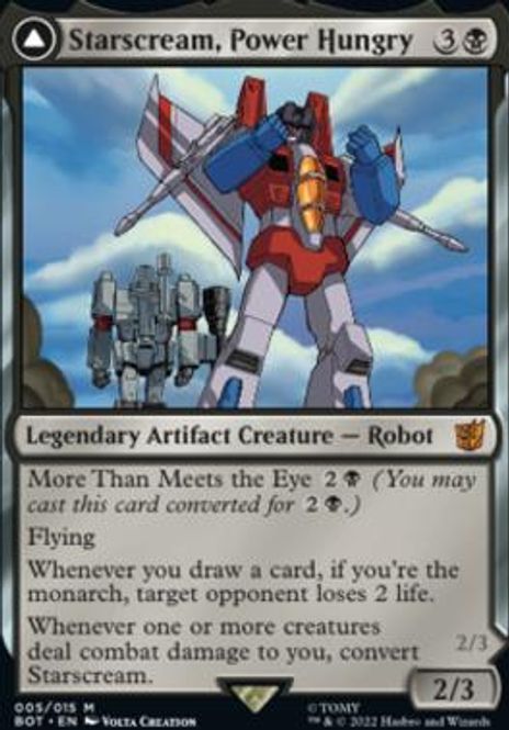 Hovedbilde Starscream, Power Hungry