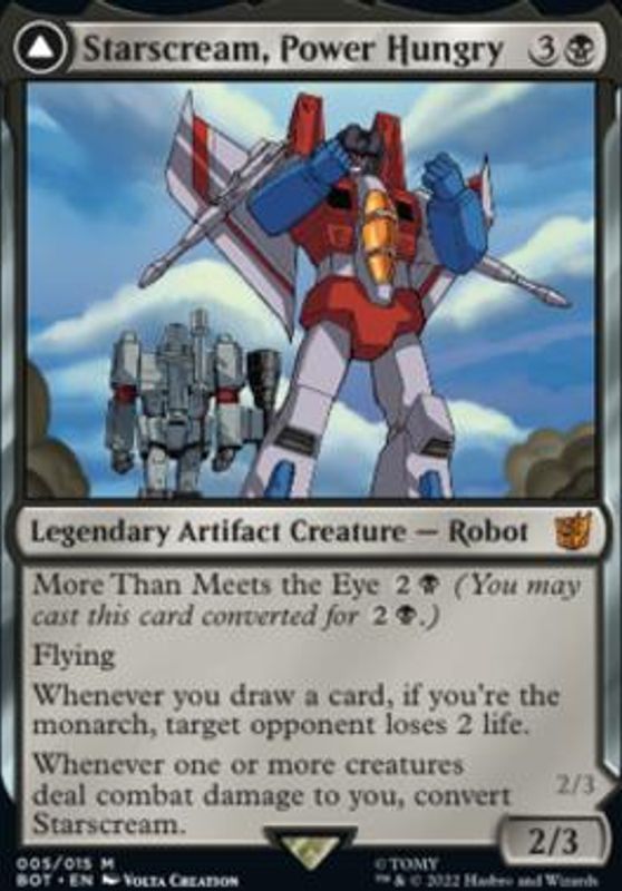 Starscream, Power Hungry